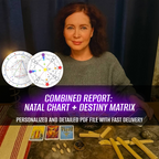 Combined Report: Natal Chart + Destiny Matrix