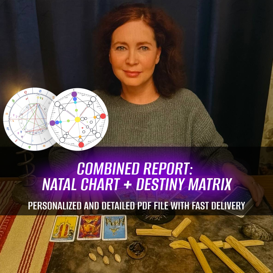 Combined Report: Natal Chart + Destiny Matrix