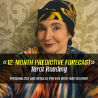 12-Month Predictive Forecast — Tarot Reading