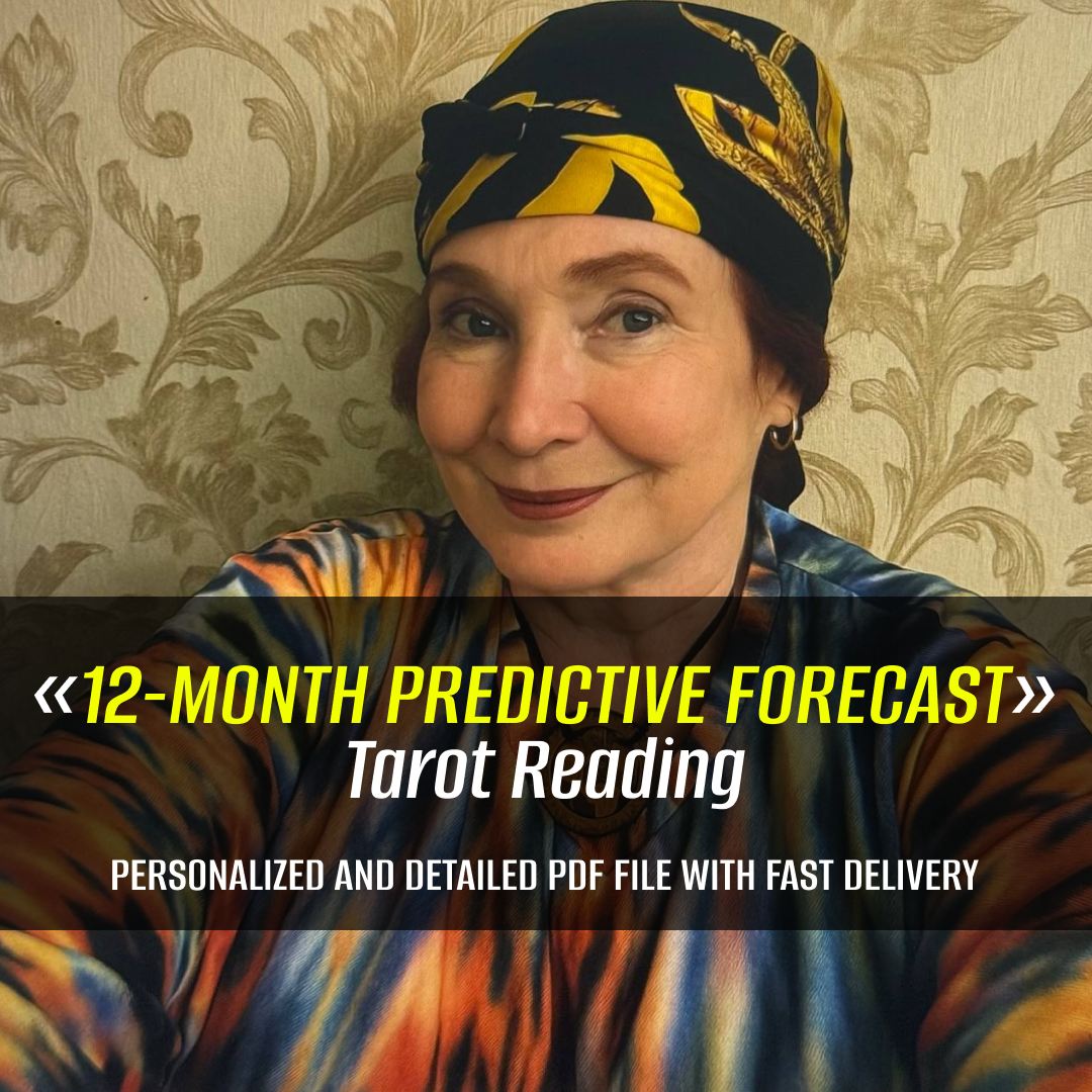 12-Month Predictive Forecast — Tarot Reading