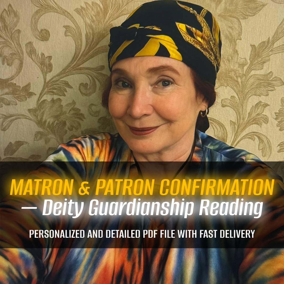 Matron & Patron Confirmation — Deity Guardianship Reading